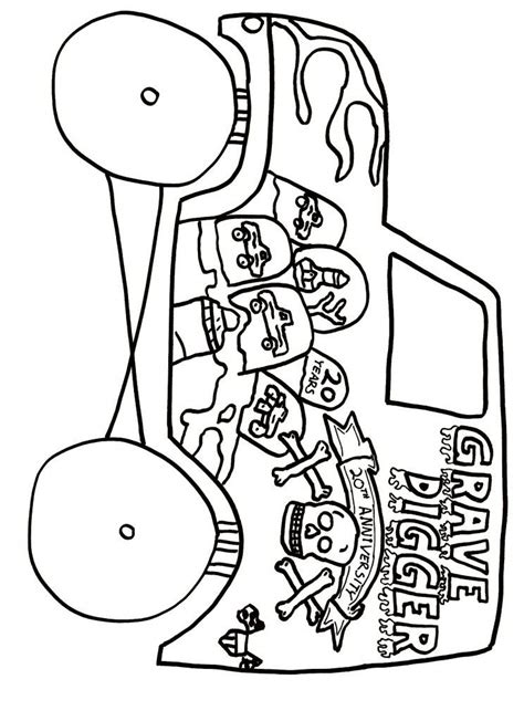 gravedigger coloring pages coloring home
