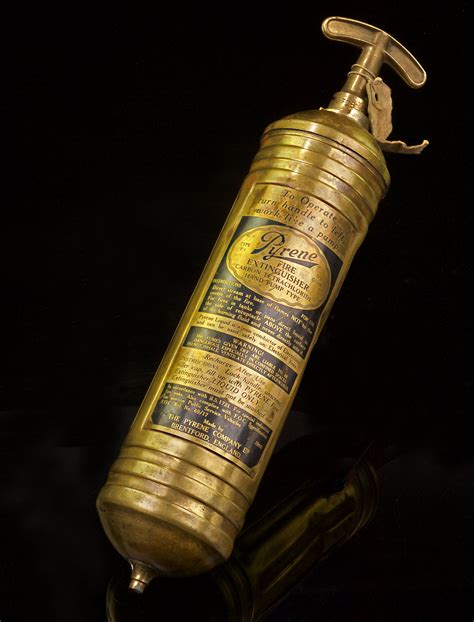 Antique Fire Extinguisher 1920s Fire Extinguisher Pyrene Vintage Fire