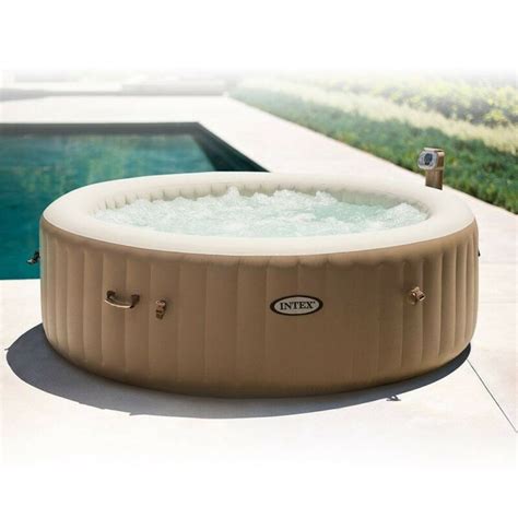 Intex Inflatable Pure Spa 6 Person Portable Heated Bubble Jet Hot Tub 28407e For Sale From
