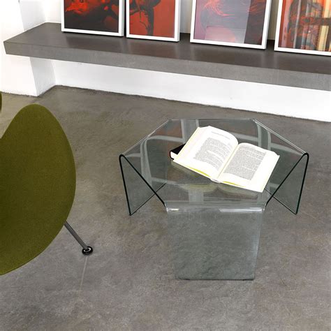 3 Feet Curved Glass Coffee Table Klarity Glass Furniture