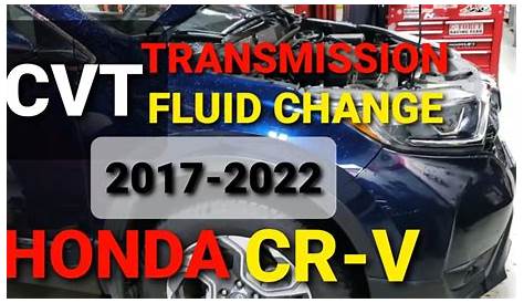 honda crv 2018 transmission fluid