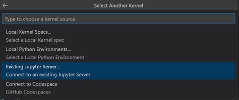 Python Vs Code Connecting To Jupyterlab Server Not Selecting Kernel Stack Overflow