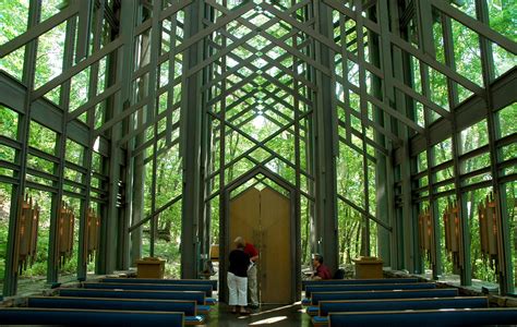 Thorncrown Chapel Interior I Believe Fay Jones Must Have H Flickr
