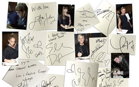 √ Best Celebrity Autographs