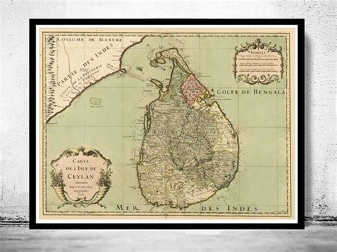 Hamilton dual breakfast sandwich maker. Old Map of Sri Lanka Old Ceylon 1700 Vintage Poster Wall ...