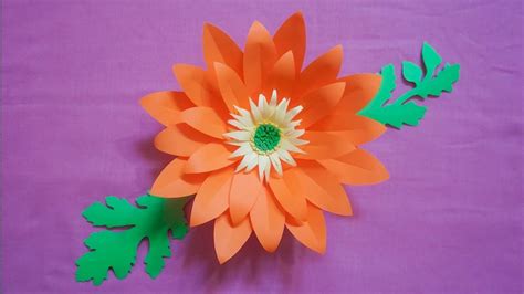 Cara Membuat Daun Paper Flower Untuk Mempercantik Hunian