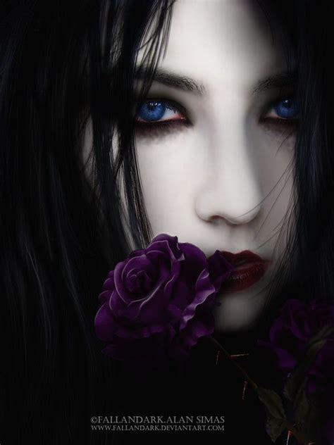 Eyes Of Victoria By Fallandark On Deviantart Gothic Fantasy Art Dark