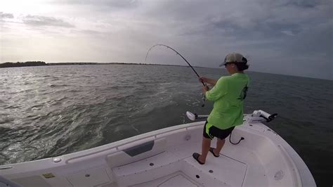 Light Tackle Tarpon Fishing In Boca Grande Florida Youtube