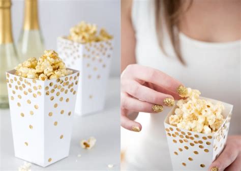 17 Gold Diys To Make For Your Oscars Party Brit Co