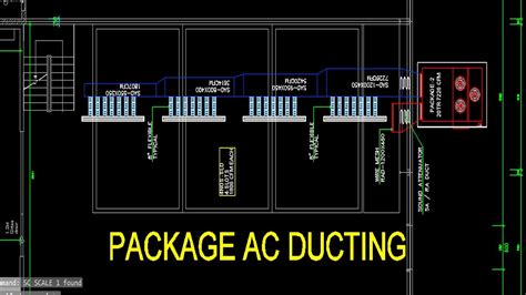 Autocad Hvac Package Ac Drawing For A Workshop Part 1 Drawings