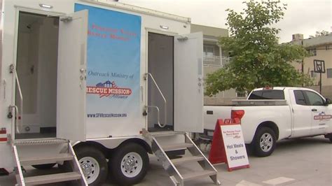 Mobile Shower Unit To Help Homeless Unveiled Nbc Los Angeles