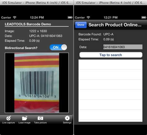 Ios Ocr And Barcode With Leadtools 18 Codeproject