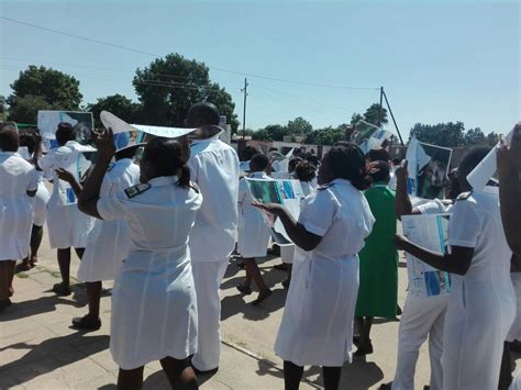 Nurses At Chitungwiza General Hospital Demonstrate Against CEO News Of The South