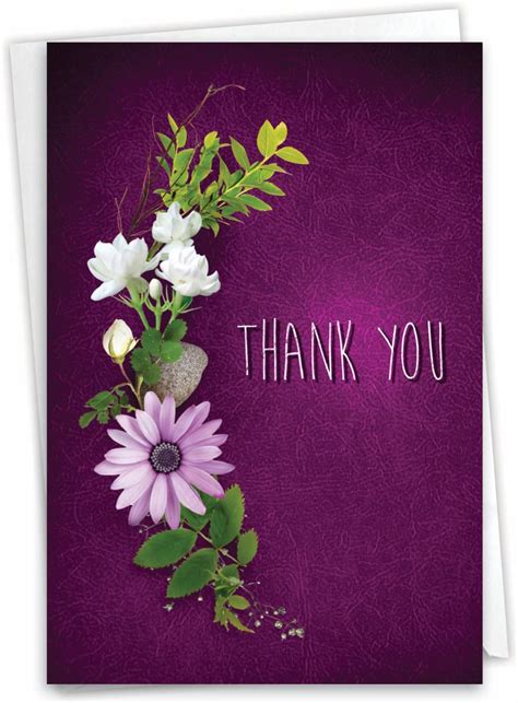 Nobleworks Birthday Thank You Greeting Card With 5 X 7