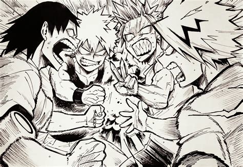 Bakusquad Drawing Image In Bnha Fanartsdrawings Collection By Ginyo