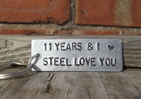 4.7 out of 5 stars. I STEEL LOVE YOU 11th Wedding Anniversary Gifts For Him ...
