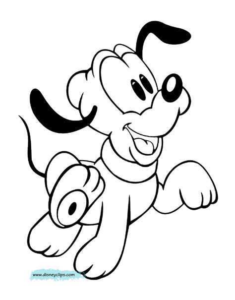 Baby Disney Coloring Pages