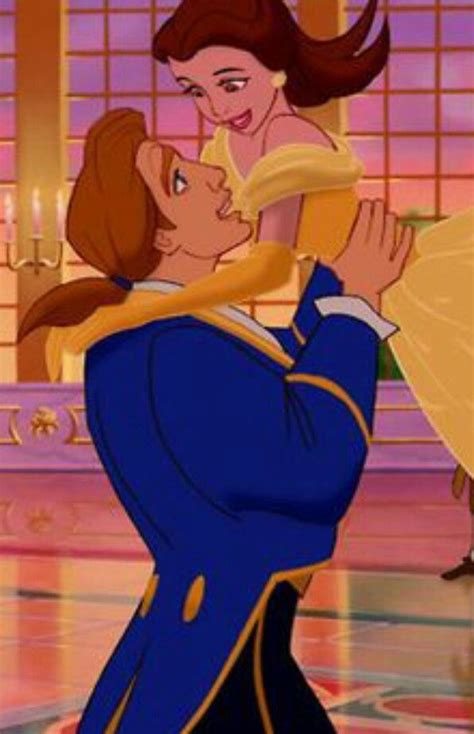 Prince Adam And Belle So Happy Disney Couples Cute Disney Disney