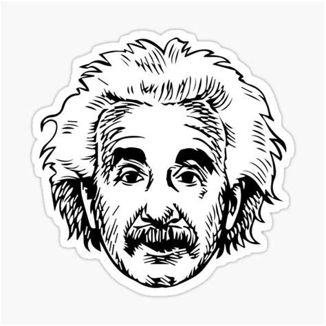 Albert Einstein Stickers Redbubble