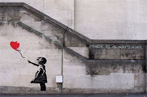 Banksy Balloon Girl There Is Always Hope Canvas Art Print Camden Town