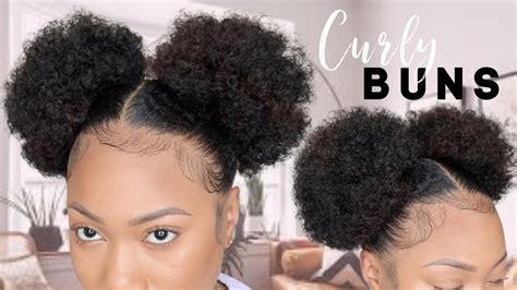 Cute Bun Hairstyles For Black Hair 40 Elegant Natural Hair Updos For