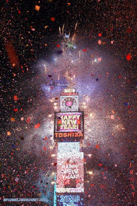 La Celebración Del Año Nuevo En Times Square Nueva York Estados Unidos