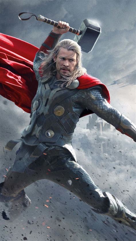 Thor Superhero Chris Hemsworth K Ultra Hd Mobile Wallpaper Thor