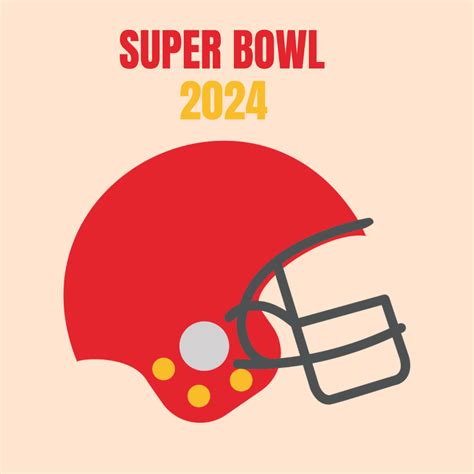 Super Bowl 2024 Clipart Vector Template Edit Online And Download