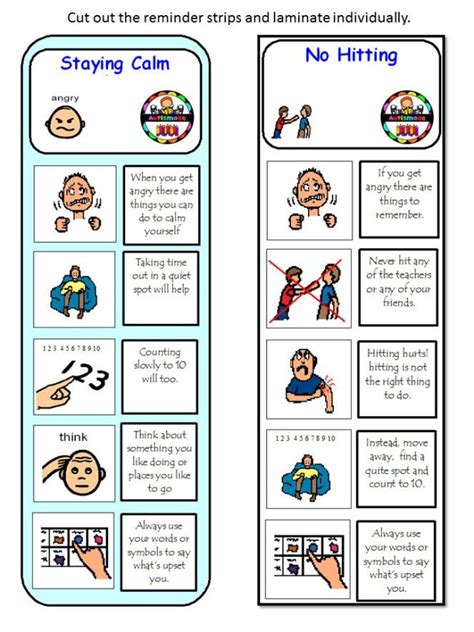 Social Skills Worksheets For Adults With Autism