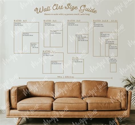 Wall Art Size Guide Printable Image Size Guide For Print Sellers