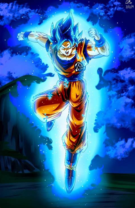 Goku Super Saiyan Blue Dragon Ball Super Dragon Ball Art Goku