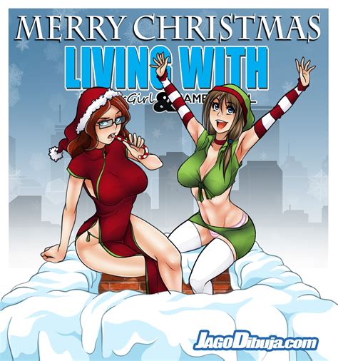 Rule 34 Christmas Erika Jago Dibuja Living With Hipstergirl And Gamergirl Sophie 2634041