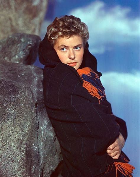 Glamorous Color Photos Of Ingrid Bergman From Between The S And