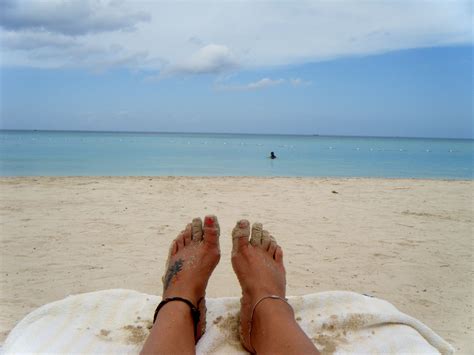 jamaicamihappy feet on negril beach myjamaica jamaica tourist board negril tourist board