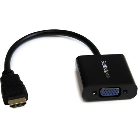 Most advanced pc users can update hdmi to vga with audio converter device drivers through manual updates via device manager, or automatically by downloading a driver update utility. StarTech HDMI to VGA Converter HD2VGAE2 B&H Photo Video