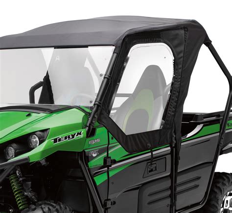 Oem Kawasaki Teryx 2014 2019 Soft Cab Enclosure Door Set Black Tx000