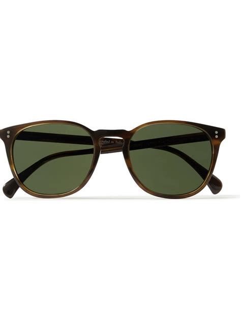 Oliver Peoples Finley Esq Round Frame Acetate Sunglasses Oliver Peoples