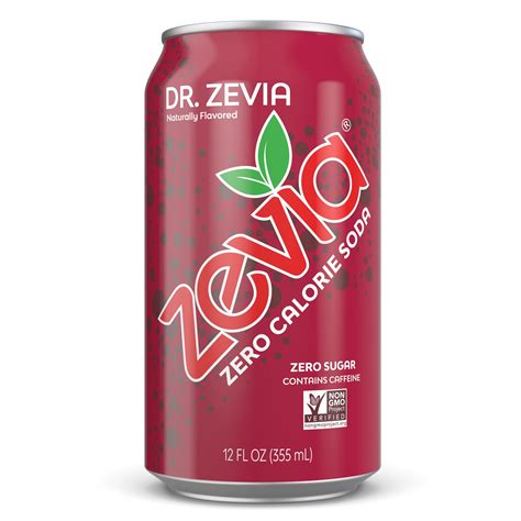 Buy Zevia Zero Sugar Dr Zevia Soda Pop 12 Fl Oz 24 Pack Of Cans