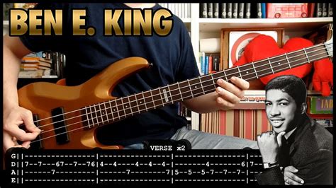 BEN E KING Stand By Me BASS Cover With TABS Lyrics Acordes