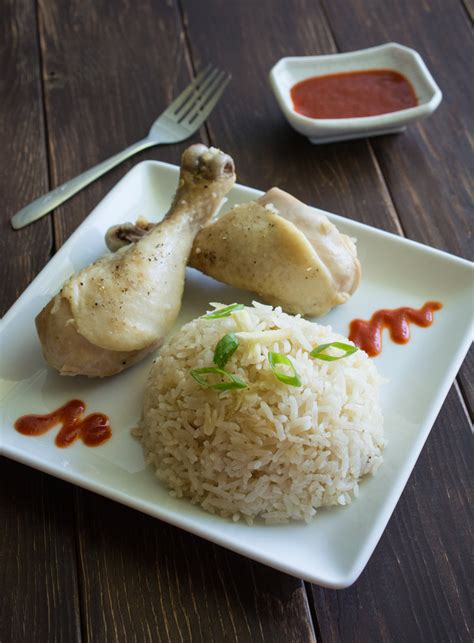 Rice Cooker Hainanese Chicken Rice Wok And Skillet