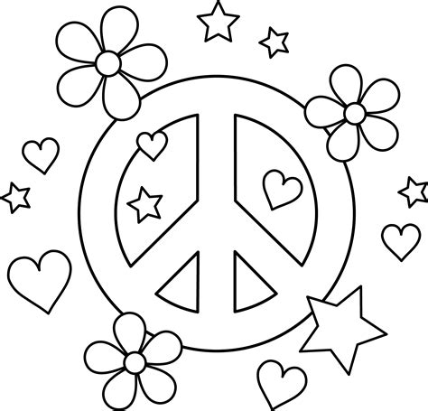 Free Peace Sign Printable Download Free Peace Sign Printable Png