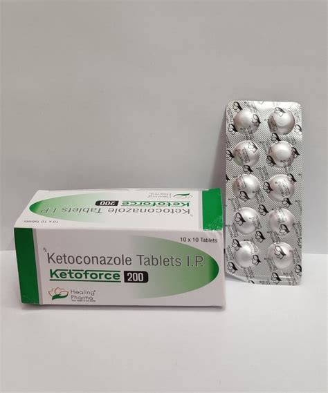 Ketoconazole Tablets Ip Healing Pharma India Pvt Ltd Prescription