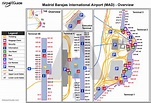 Madrid Map Airport