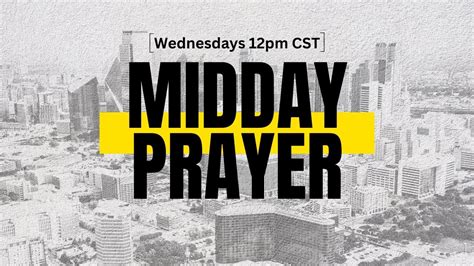 Midday Prayer Youtube