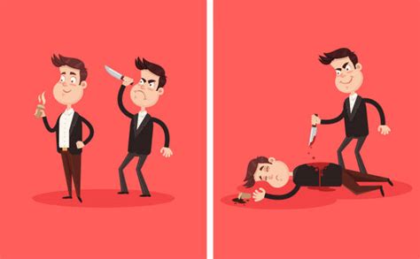 Stabbing Accident Illustrations Royalty Free Vector Graphics And Clip