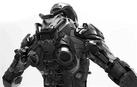 Sci Fi Armor Iron Man Armor Suit Of Armor Robot Concept Art Armor