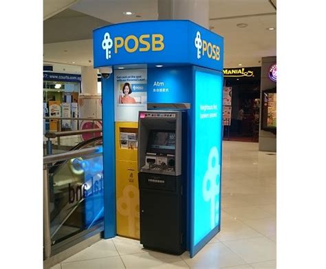 Posb Atm Atms And Banks Services Lot One