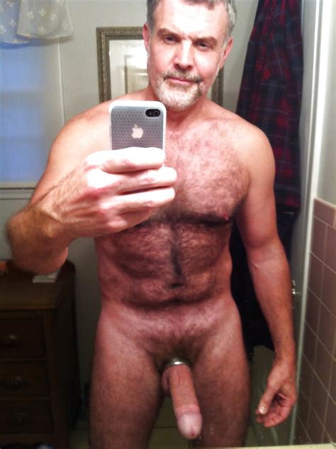 Hairy Guy Nude Selfie