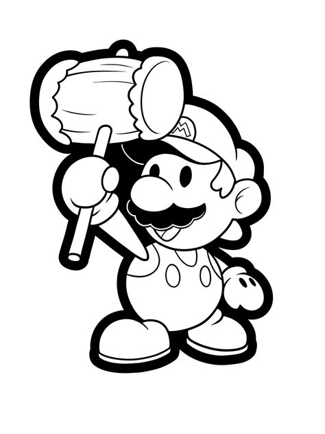How To Draw Paper Mario At How To Draw