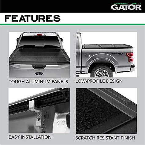 Gator Efx Hard Tri Fold Truck Bed Tonneau Cover Gc14002 Fits 2015